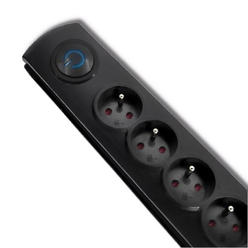 Listwa zasilająca Qoltec 1,8m 5 gniazd