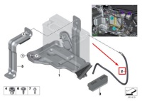 Bmw i3 i01 пабтрубок  вентиляционный аккумулятор 9343861 61219343861 оригинальный Киев, фото thumb