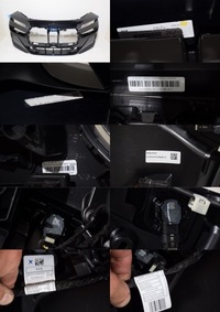 фото thumb №16, Bmw 7 g70 бампер перед m-pakiet 6 pdc 416 carbonschwarz ece