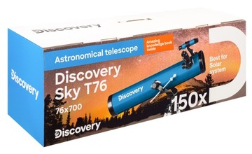 (RUS) Телескоп Levenhuk Discovery Sky T76 с книгой