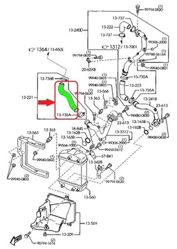 фото thumb №6, Труба шланг turbo інтеркулер mazda 6 gh 2.0 cd