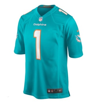 Футболка из ДЖЕРСИ НФЛ TUA TAGOVAILOA 1 MIAMI DOLPHINS, размер L