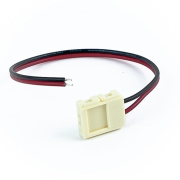 Złączka do taśmy LED 10mm zaciskana z przewodem