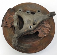 фото thumb №2, Ступица поворотный кулак левый перед mercedes w203 3.0 cdi