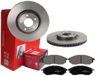 фото thumb №1, Тормозные диски тормозные колодки brembo перед infiniti m y51 m35 m45