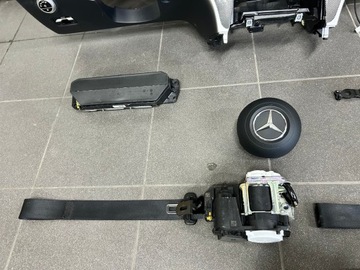 фото thumb №13, Mercedes cle 236 c236 amg панель консоль подушка безпеки ремені подушки нитка шкіра