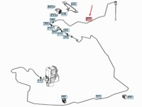 фото thumb №1, Mercedes-benz gle w166 шланг топливный a1664701065