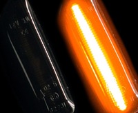 фото thumb №14, Led фонари поворотники volvo c30 06-12 c70 06-13 s40 ii 06-12 чёрные