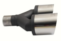 Наконечник глушника подвійний кругла 2x 100 mm правий | ulter n2-101 p Зі Шроту, фото thumb