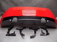 фото thumb №6, Audi tt 8s бампер зад s-line ковзани pdc kpl ly3u