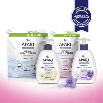 Жидкое мыло Apart Creamy Jaśmine Refill 400мл