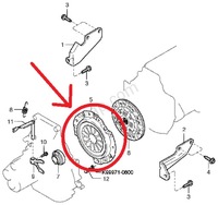 фото thumb №5, Прижим диск сцепления pride 1990-2000, mazda 121