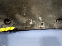 Mercedes cl w216 накладка подвеска правая Цена, фото thumb