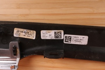 фото thumb №10, Bmw g11 g12 планки dekor туннеля среднего консоли topola серый 9330615