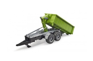 TOY BRUDER U 02035 СЕЛЬСКОХОЗЯЙСТВЕННЫЙ ПРИЦЕП СО СЪЕМНЫМ КОНТЕЙНЕРОМ