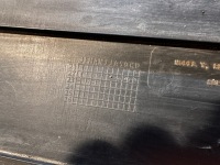 Tesla model y плита накладка под бампер задняя 1638051-00-b с Разборки, фото thumb