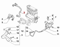 фото thumb №2, Wąż трубка wody alfa romeo 159 brera giulietta 55215136