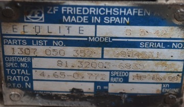 фото thumb №4, Коробка передач коробки передач zf s5-42 2013