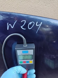 фото thumb №7, Mercedes w204 c-klasa передняя капот перед 259u