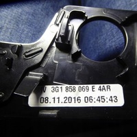 фото thumb №5, Passat b8 3g рамка радіо 3g1858069e dekor срібний