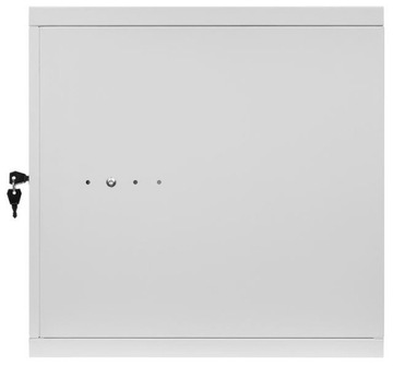 Шкаф RACK 19'' 9U 600х450мм СЕРЫЙ Стеклянная дверь