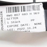 фото thumb №10, Audi rs4 allroad avant b9 передняя часть бампер center решётка 8w0807683h9b9 oem