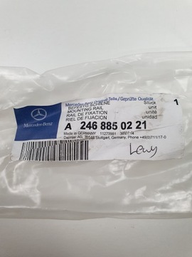 фото thumb №9, Mercedes b клас w246 11 - 18 ковзун кріплення бампера зад лівий a2468850221