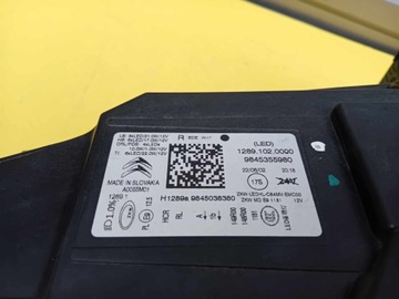 фото thumb №8, Citroen c5 aircross лампа перед ліва права рестайлінг 2022r ідеал 9845356280