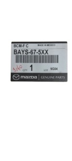 фото thumb №5, Модуль bcm оригинальный номер mazda 3 bn bays675x0
