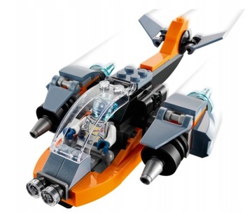 LEGO Creator 31111 CYBERDRON 3W1 MECH DRON SKUTER / EOL Ostatnia szansa