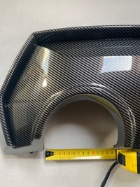 фото thumb №11, Диффузор спойлер спойлер накладка бампера задний bmw g22 g23 чёрный блеск