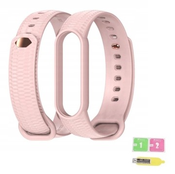 ЗАМЕНА РЕМЕШКА ДЛЯ XIAOMI MI BAND 5 РЕМЕНЬ + ФОЛЬГА