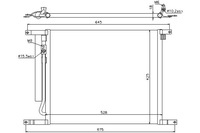 фото thumb №1, Nissens конденсатор кондиціонера chevrolet aveo hatc