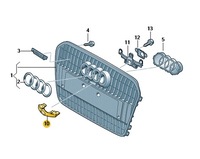 фото thumb №4, Накладка камери передній audi a6 c7 дорестайлінг