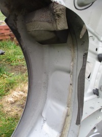 фото thumb №6, Jaguar xf x250 2008-2011 переднее левое крыло левый задний седан цвет ljz