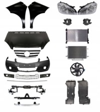 фото thumb №1, Mercedes a klasa w169 2008-2012 pas решітка радіатора