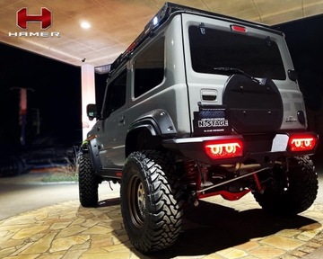 фото thumb №11, Бампер задний стальной offroad hamer suzuki jimny jb74 2018-