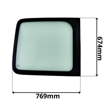 фото thumb №1, Скло ліва задня w двері nissan interstar 02- 0339