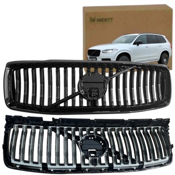 фото thumb №1, Решётка решётка средняя решётка радиатора радиатор чёрная 31698382 volvo xc90 2021+