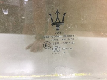 фото thumb №2, Maserati ghibli 15r стекло дверь правая задняя зад 4r