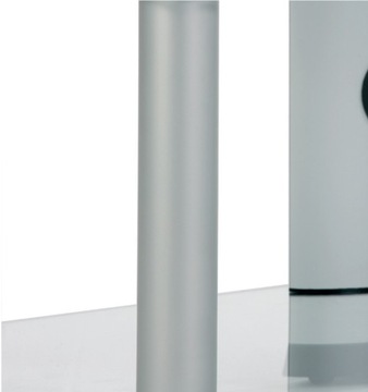 STOLIK SZKLANY SZAFKA RTV AV Z UCHWYTEM OBROTOWYM POD TELEWIZOR NEO1303 BLK
