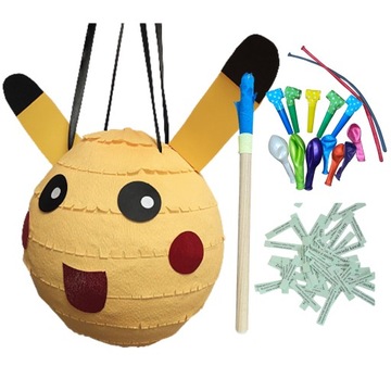 Набор PIKACHU PINIATA + палочка + подарки! ВЕЧЕРИНКА
