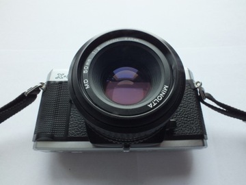Minolta X-500 + Minolta MD 50 мм 1:2 - красиво - функционально