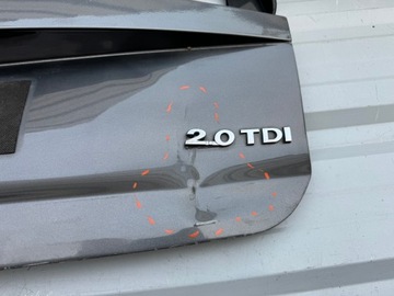 фото thumb №11, Vw touran i 1 рестайлінг кришка кришка багажника зад задня