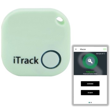 iTrack1 Bluetooth 5.0 Брелок-локатор Кошелек Чемодан Вещи