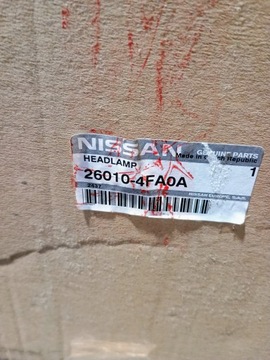 фото thumb №12, Nissan e nv-200 лампа правая передняя перед 26010-4fa0a новая оригинал