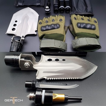 СКЛАДНАЯ ПИЛА Лопата для выживания GERTECH SPADE
