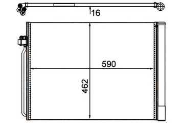 фото thumb №1, Hella конденсатор кондиціонера bmw x5 xdrive 30 d e