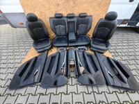 фото thumb №13, Сиденья диван обшивки mercedes e-klasa w211 s211 универсал чёрная кожа подогрев