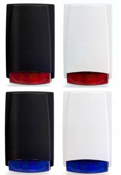 Sygnalizator alarmowy przewodowy ZEWNĘTRZNY MR300R BLACK CZARNA OBUDOWA WWA